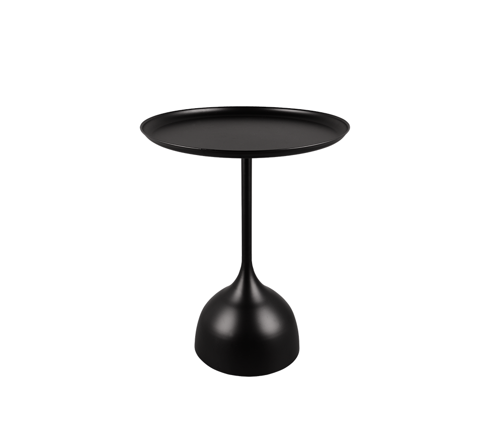 Ramona side table Ø48 x 60 cm black