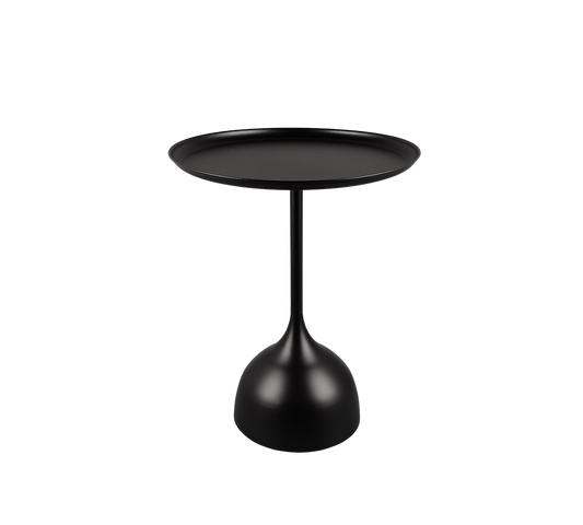 Ramona side table Ø48 x 60 cm black