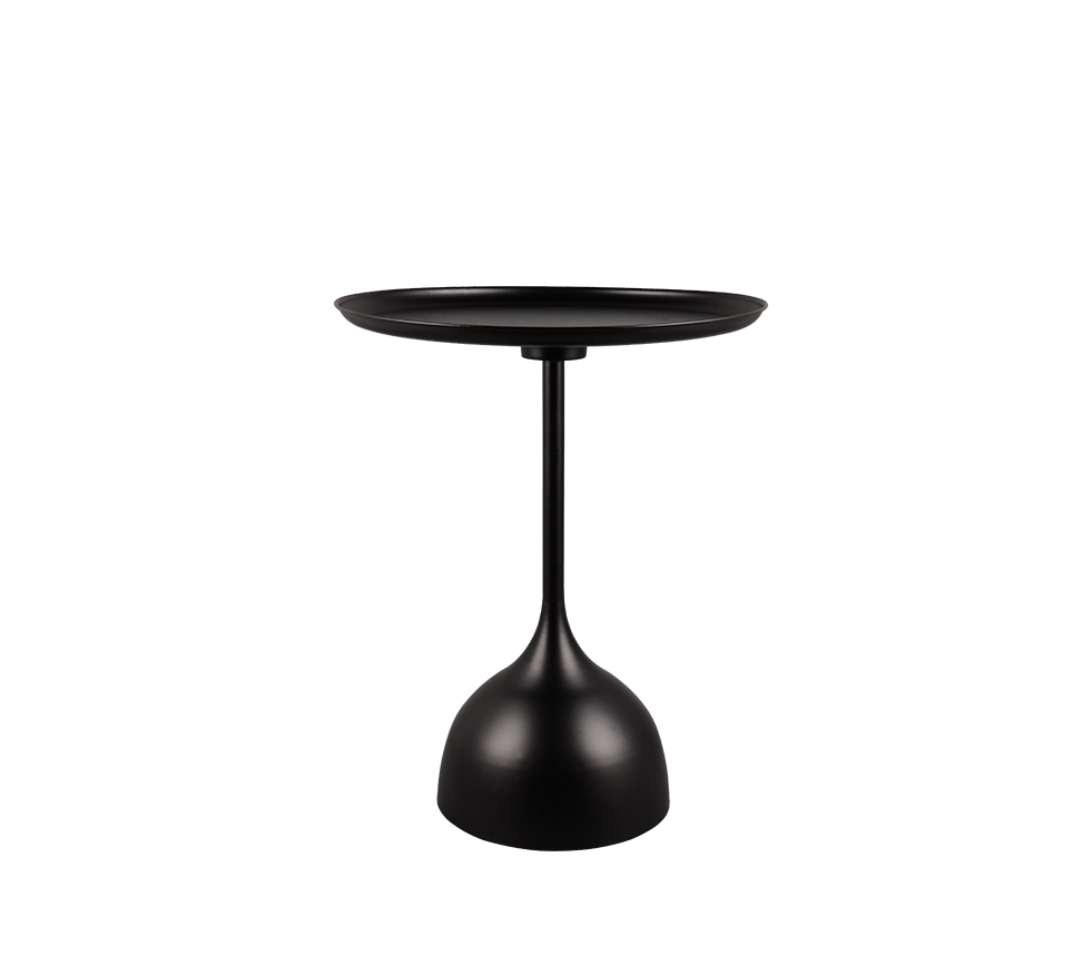 Ramona side table Ø48 x 60 cm black