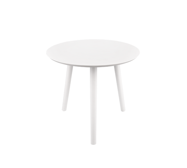 Vilma serial table Ø50 cm + Ø45 cm white