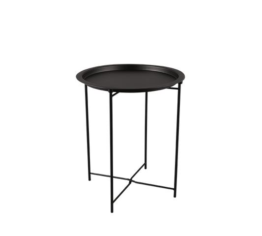 Caro side table 43 x 51 cm black