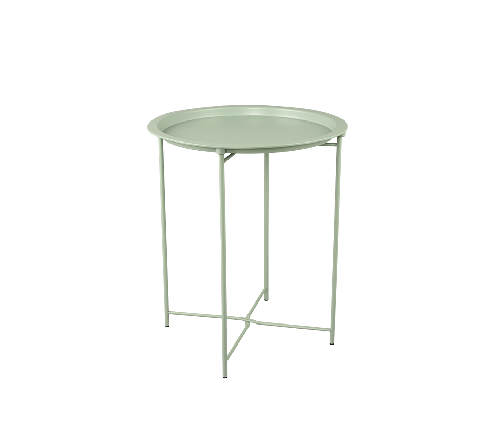 Caro side table 43 x 51 cm green