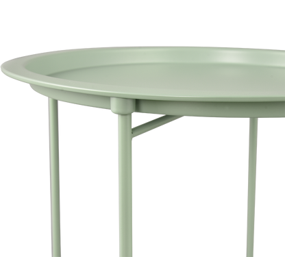 Caro side table 43 x 51 cm green