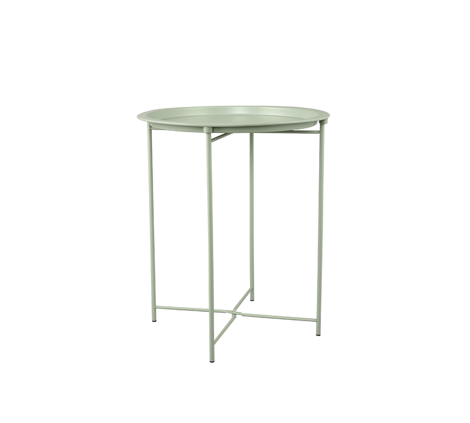 Caro side table 43 x 51 cm green