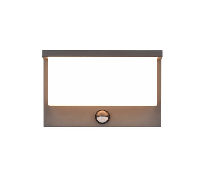 Nestos LED wall lamp anthracite motion sensor — 240969142