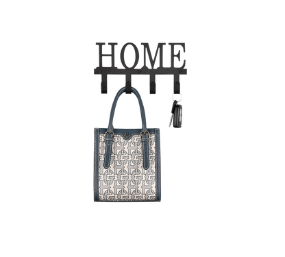 Nicola rack 25 x 13 cm "HOME" black