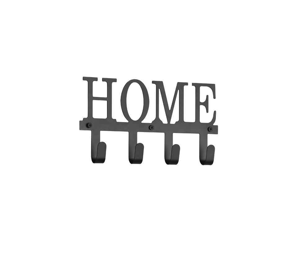 Nicola rack 25 x 13 cm "HOME" black