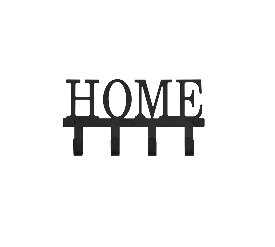 Nicola rack 25 x 13 cm "HOME" black