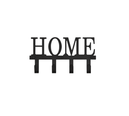 Nicola rack 25 x 13 cm "HOME" black