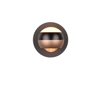 Orbit LED wall lamp matt black — 244410132