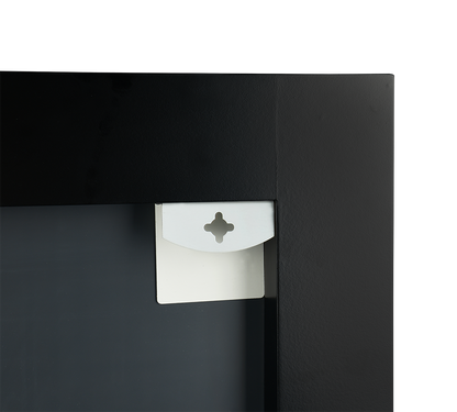 Hermine mirror with LED-light 50 x 70 cm mirror glass/glitter IP44