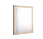 Hermine mirror with LED-light 60 x 80 cm mirror glass/glitter IP44