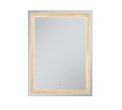 Hermine mirror with LED-light 60 x 80 cm mirror glass/glitter IP44