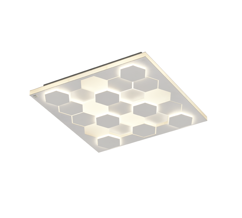 Cifavo LED wall lamp 55 cm matt white — 245410131