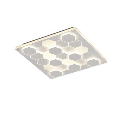 Cifavo LED wall lamp 55 cm matt white — 245410131