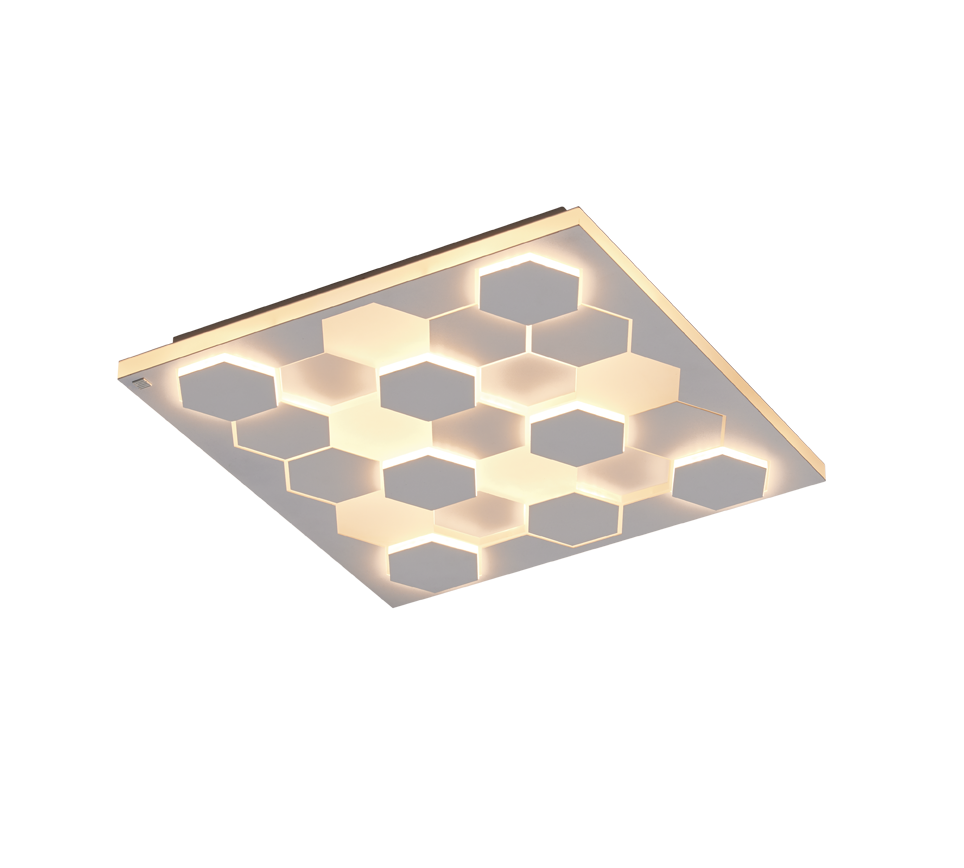 Cifavo LED wall lamp 55 cm matt white — 245410131
