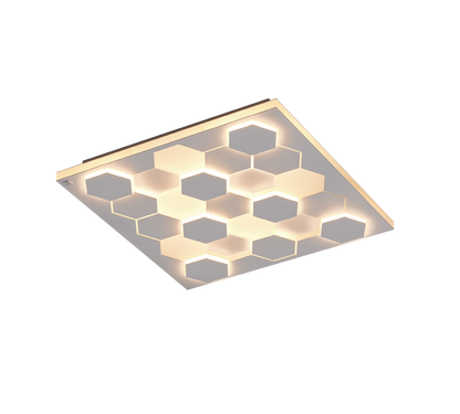 Cifavo LED wall lamp 55 cm matt white — 245410131