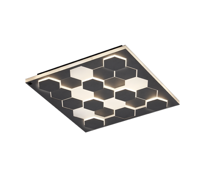 Cifavo LED wall lamp 55 cm matt black — 245410132