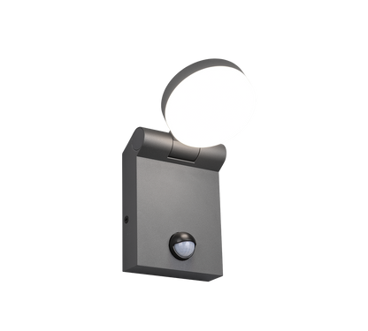 Adour LED wall lamp anthracite motion sensor — 245569142