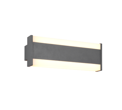 Dawson LED wall lamp 30 cm anthracite — 246360142