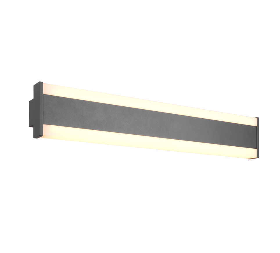 Dawson LED wall lamp 60 cm anthracite — 246360242