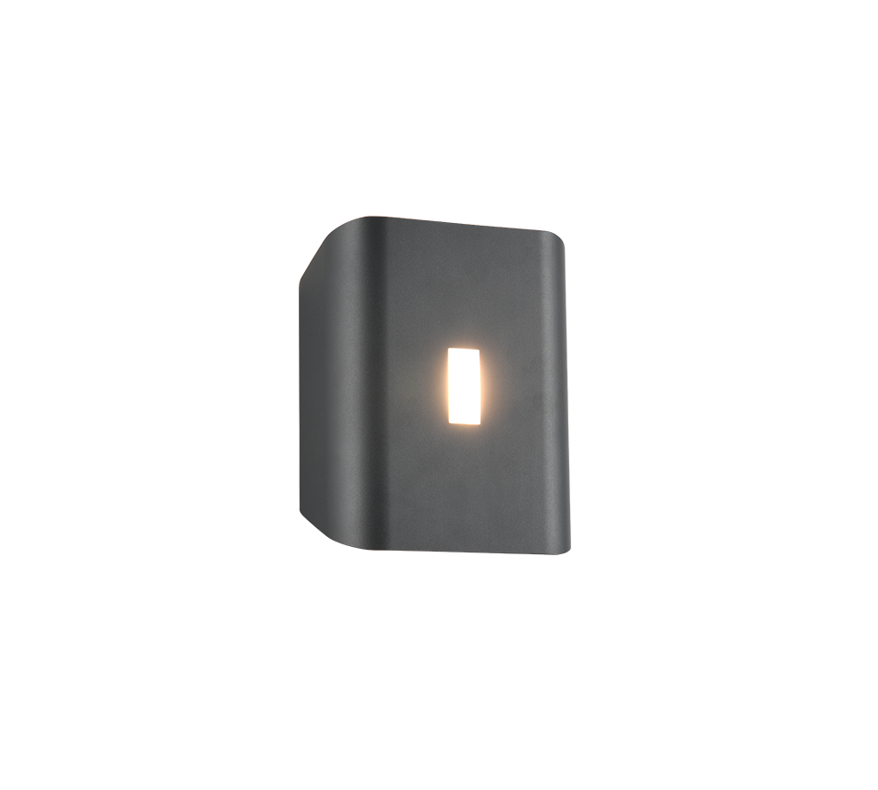 Santerno LED wall lamp anthracite — 246660342