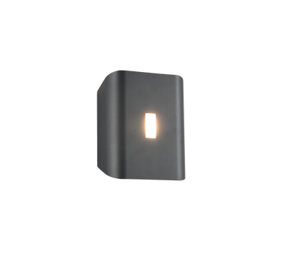 Santerno LED wall lamp anthracite — 246660342
