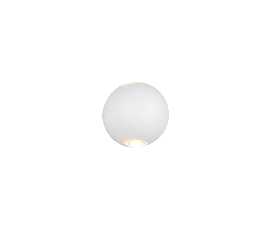 Avisio 2xLED wall lamp matt white — 246760231