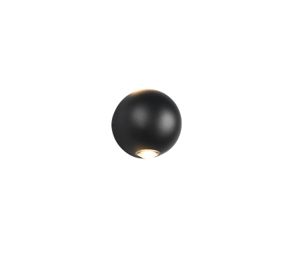 Avisio 2xLED wall lamp matt black — 246760232