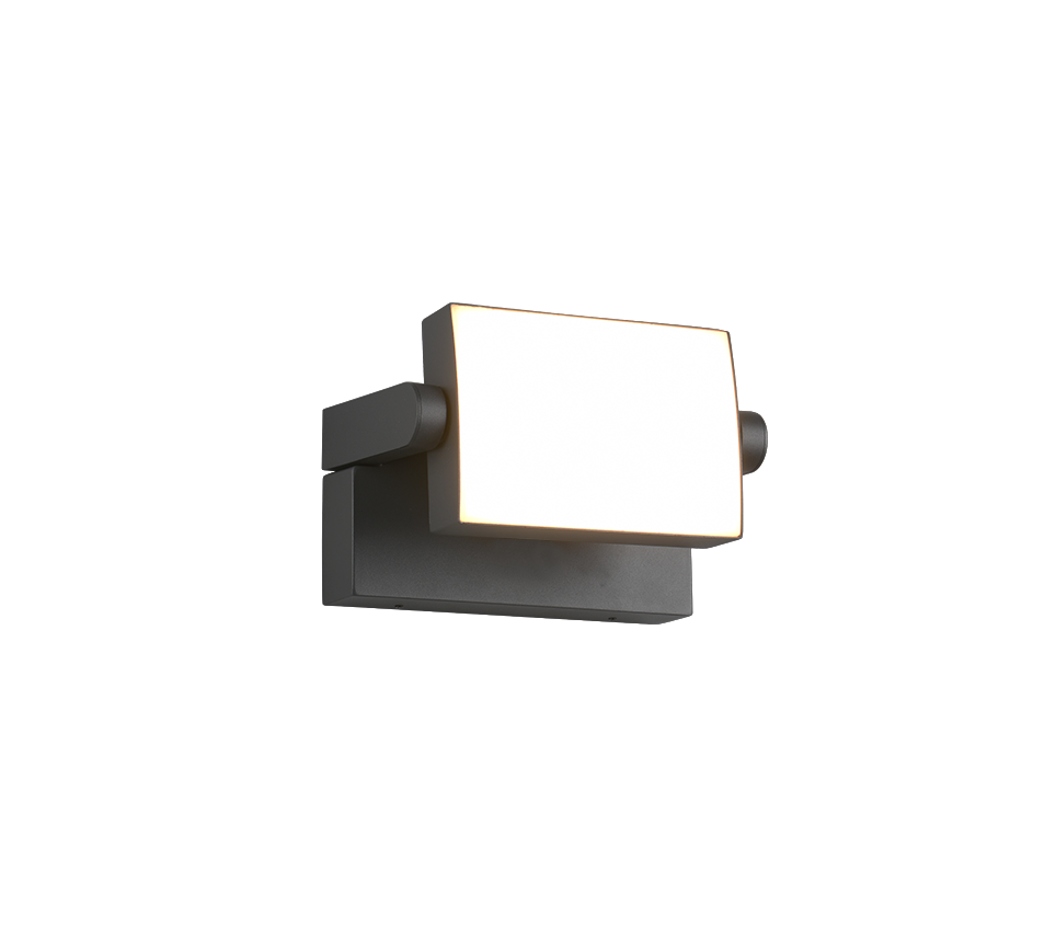 Kansas LED wall lamp anthracite — 246860142