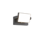 Kansas LED wall lamp anthracite motion sensor — 246869142