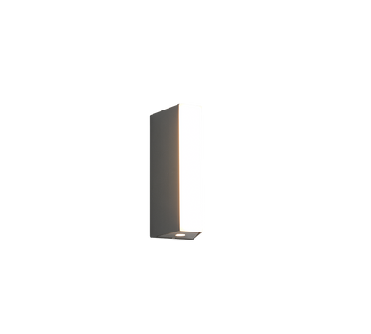 Marne LED wall lamp 16 cm anthracite — 247360142