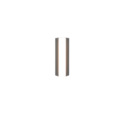 Marne LED wall lamp 16 cm anthracite — 247360142