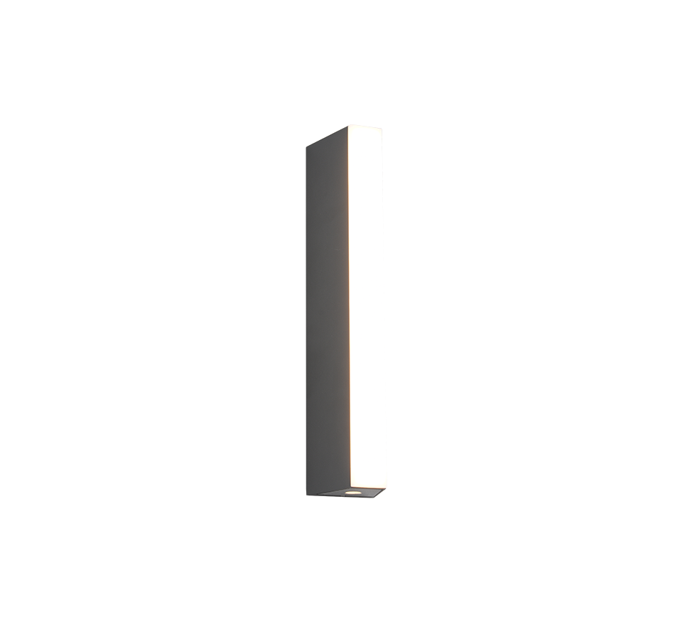 Marne LED wall lamp 30 cm anthracite — 247360242