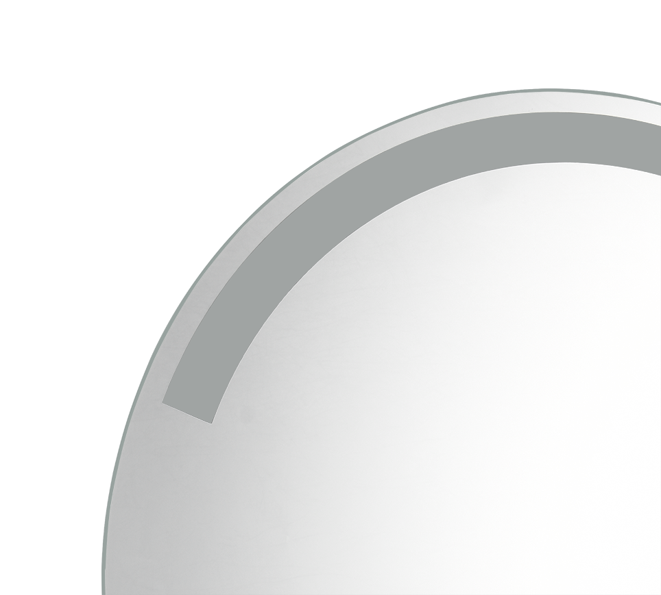 Agda mirror with LED-light Ø60 cm mirror glass IP44