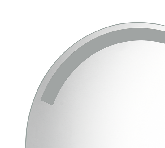 Agda mirror with LED-light Ø60 cm mirror glass IP44