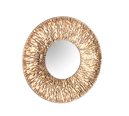 Runa mirror Ø80 round gold