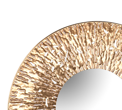 Runa mirror Ø80 round gold