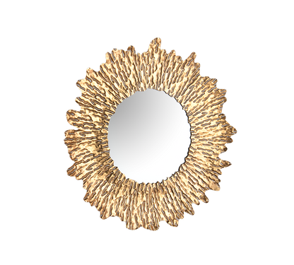 Runa mirror 80 cm gold