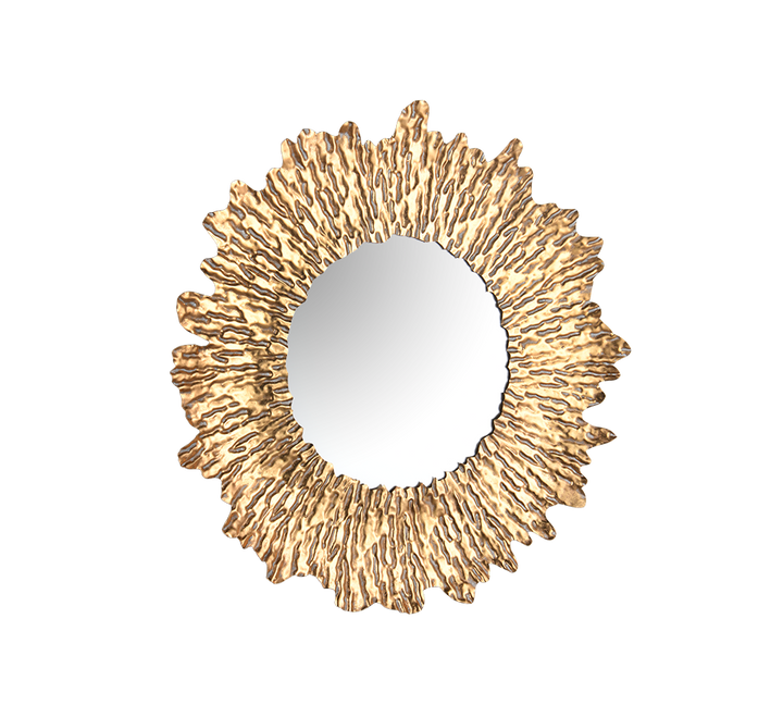 Runa mirror 80 cm gold