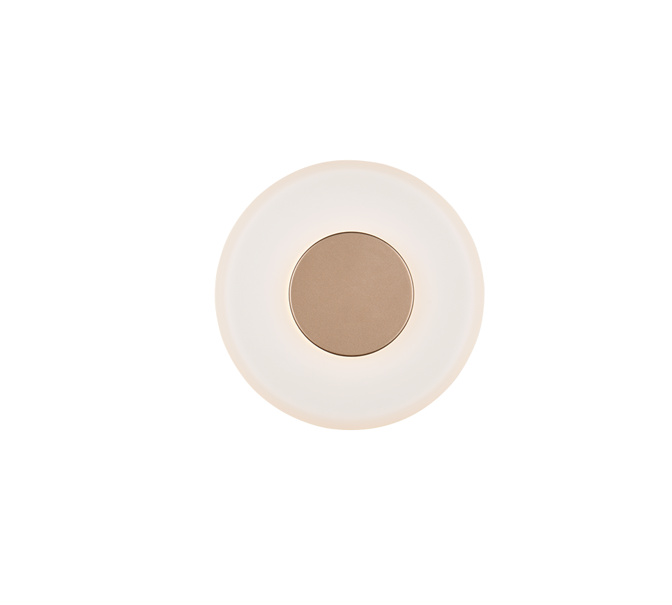Celeste LED wall lamp matt black/white/coffee brown — 254910165