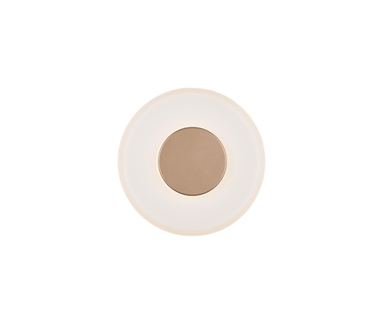 Celeste LED wall lamp matt black/white/coffee brown — 254910165