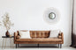 Kerstin mirror Ø80 rattan/black