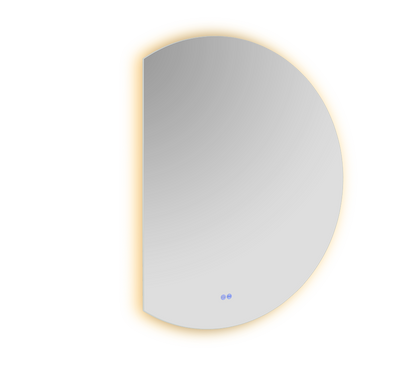 Luisa mirror with LED-light 80 x 100 cm mirror glass