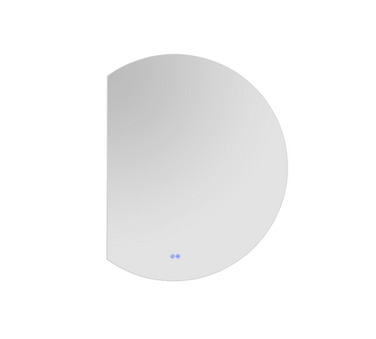 Luisa mirror with LED-light 80 x 100 cm mirror glass