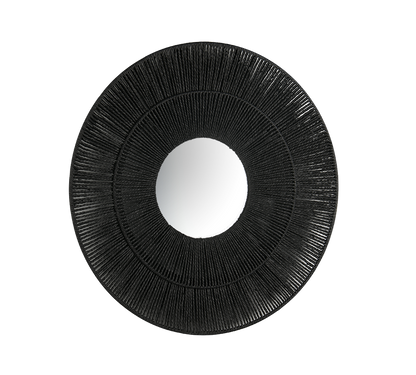 Marlene mirror Ø80 black