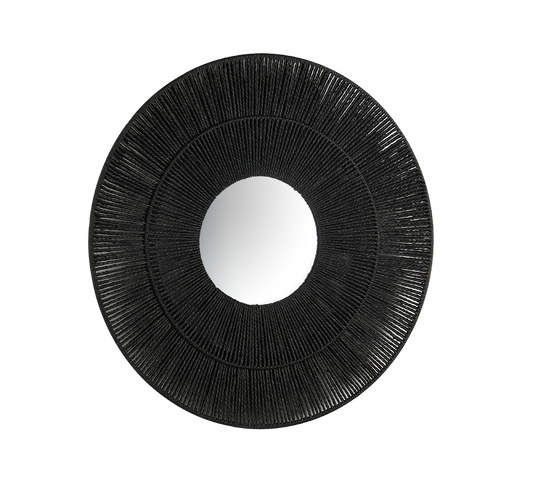 Marlene mirror Ø80 black