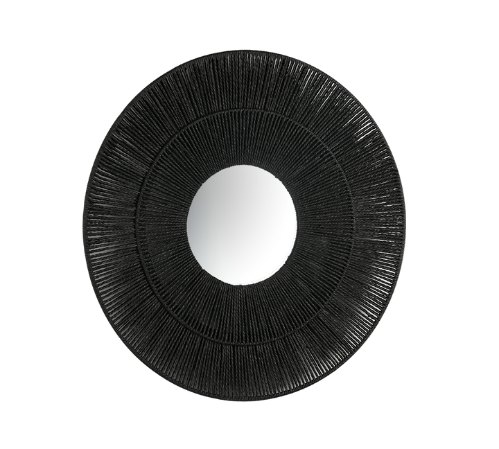 Marlene mirror Ø80 black