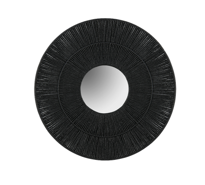 Marlene mirror Ø80 black