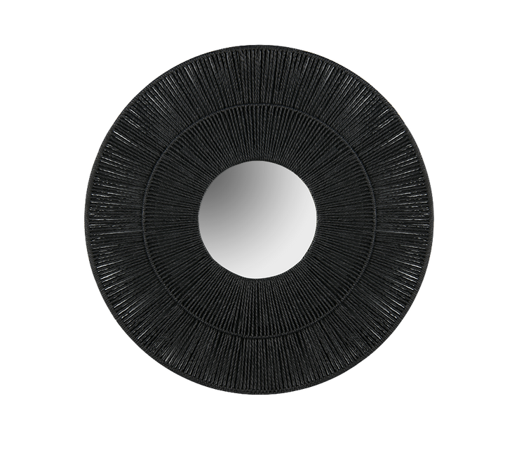 Marlene mirror Ø80 black
